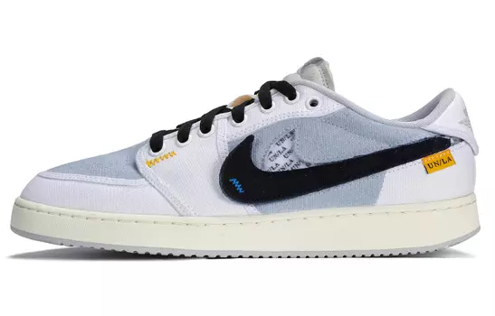 Jordan Air Jordan 1 винтажные баскетбольные кроссовки мужские, Black/White/Gray