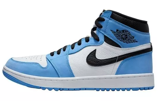 Jordan Air Jordan 1 винтажные баскетбольные кроссовки мужские, University Blue/White/Black