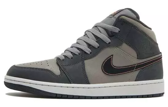 Jordan Air Jordan 1 винтажные баскетбольные кроссовки мужские, Gray