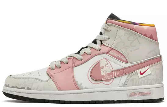 Jordan Air Jordan 1 винтажные баскетбольные кроссовки мужские, Light Gray