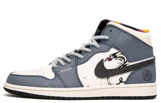 Jordan Air Jordan 1 винтажные баскетбольные кроссовки мужские, Ivory