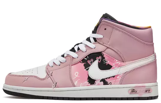 Jordan Air Jordan 1 винтажные баскетбольные кроссовки мужские, Peach Color