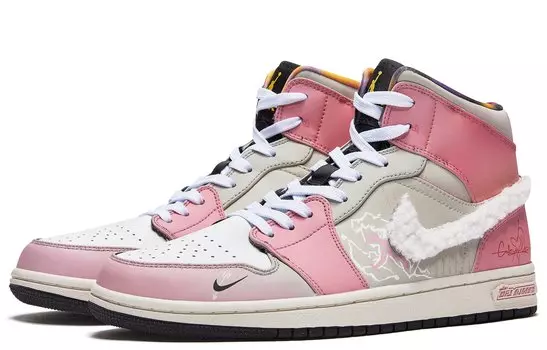 Jordan Air Jordan 1 винтажные баскетбольные кроссовки мужские, Pink