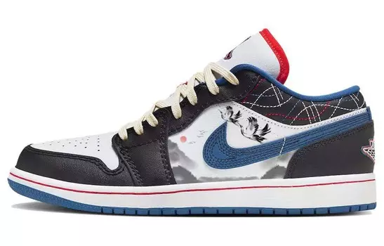 Jordan Air Jordan 1 винтажные баскетбольные кроссовки мужские, Black