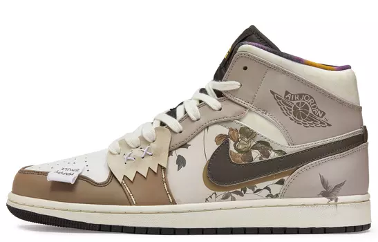 Jordan Air Jordan 1 винтажные баскетбольные кроссовки мужские, Brown