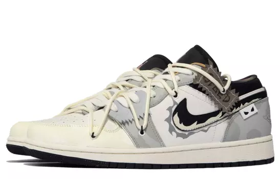 Jordan Air Jordan 1 винтажные баскетбольные кроссовки мужские, Light Gray
