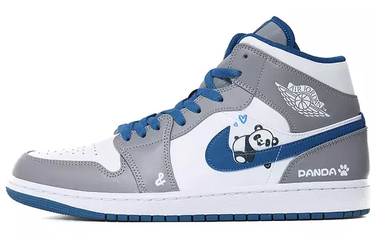 Jordan Air Jordan 1 винтажные баскетбольные кроссовки мужские, blue