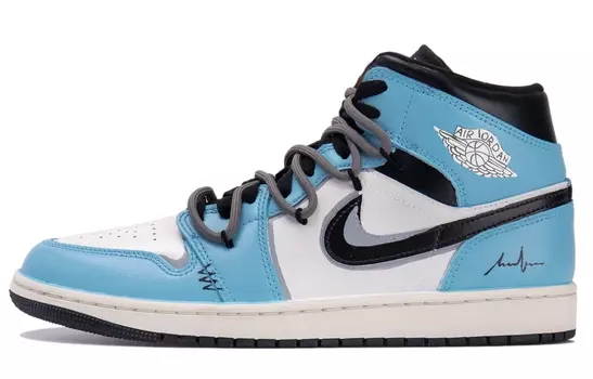 Jordan Air Jordan 1 винтажные баскетбольные кроссовки мужские, Black