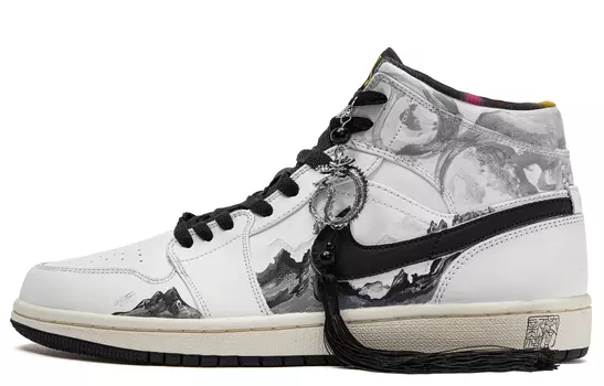 Jordan Air Jordan 1 винтажные баскетбольные кроссовки мужские, Light Gray