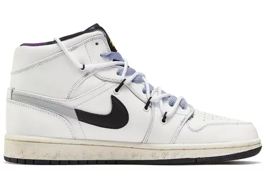 Jordan Air Jordan 1 винтажные баскетбольные кроссовки мужские, Light Gray