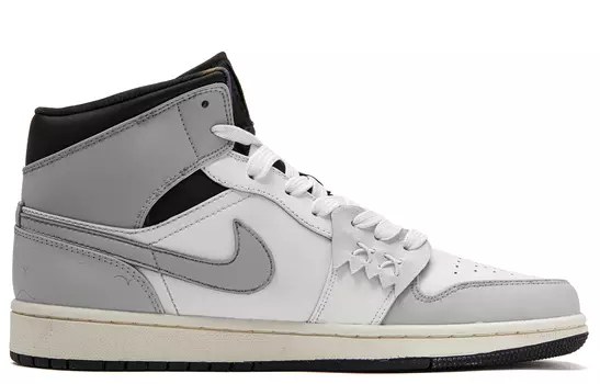 Jordan Air Jordan 1 винтажные баскетбольные кроссовки мужские, Light Gray