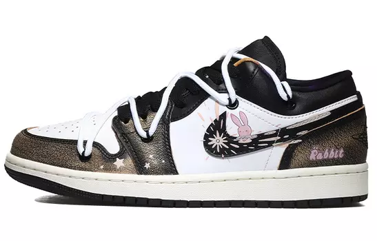 Jordan Air Jordan 1 винтажные баскетбольные кроссовки мужские, Black