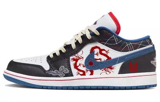 Jordan Air Jordan 1 винтажные баскетбольные кроссовки мужские, Black