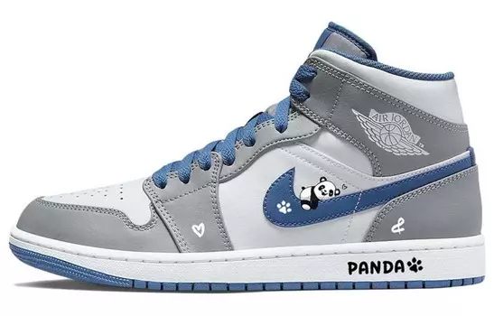 Jordan Air Jordan 1 винтажные баскетбольные кроссовки мужские, Blue