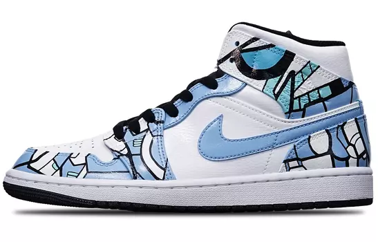 Jordan Air Jordan 1 винтажные баскетбольные кроссовки мужские, Sky Blue