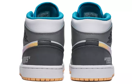 Jordan Air Jordan 1 винтажные баскетбольные кроссовки мужские, Gray