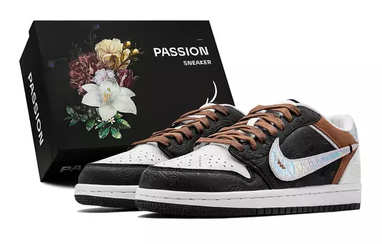 Jordan Air Jordan 1 винтажные баскетбольные кроссовки мужские, Brown