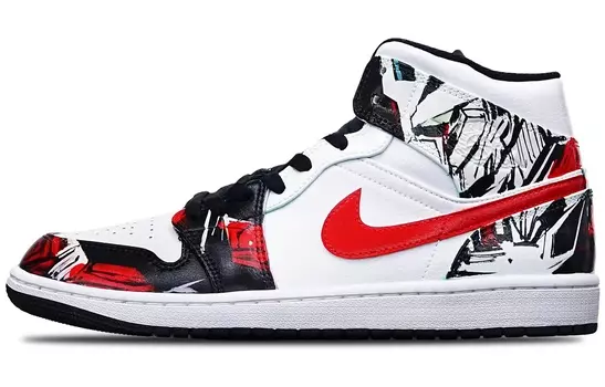 Jordan Air Jordan 1 винтажные баскетбольные кроссовки мужские, Black