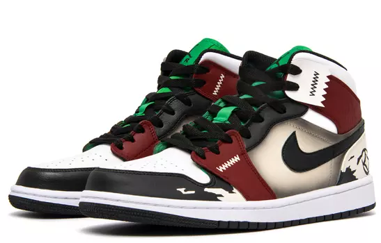 Jordan Air Jordan 1 винтажные баскетбольные кроссовки мужские, Black