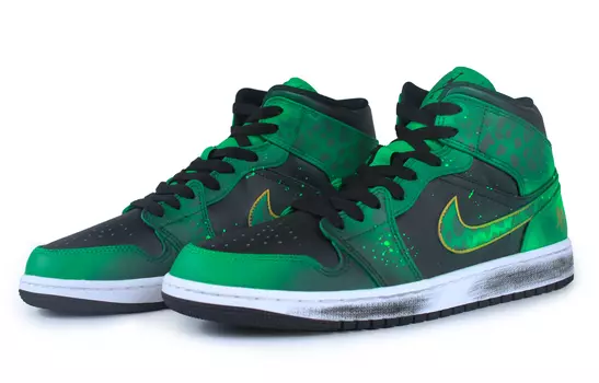 Jordan Air Jordan 1 винтажные баскетбольные кроссовки мужские, Green