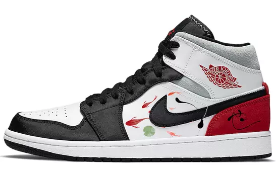 Jordan Air Jordan 1 винтажные баскетбольные кроссовки мужские, White