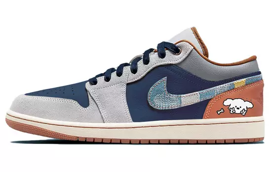 Jordan Air Jordan 1 винтажные баскетбольные кроссовки мужские, Blue