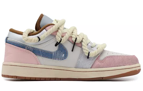 Jordan Air Jordan 1 винтажные баскетбольные кроссовки мужские, Pink