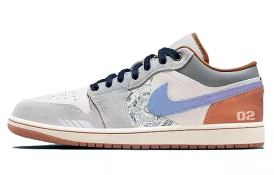 Jordan Air Jordan 1 винтажные баскетбольные кроссовки мужские, Blue