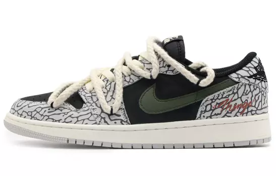 Кроссовки Vintage Jordan Air Jordan 1, черный/белый