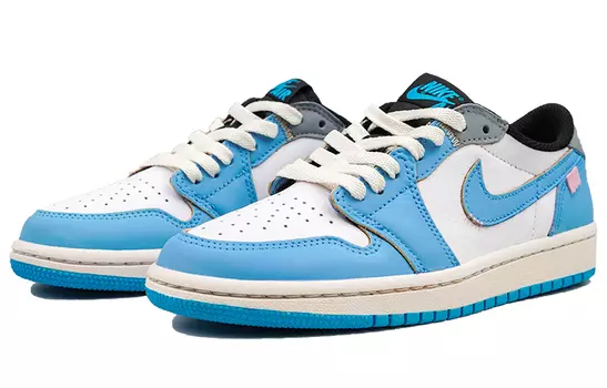 Jordan Air Jordan 1 винтажные баскетбольные кроссовки мужские, Sky Blue