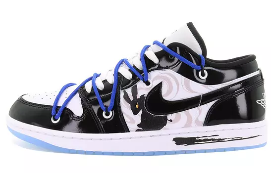 Jordan Air Jordan 1 винтажные баскетбольные кроссовки мужские, Black