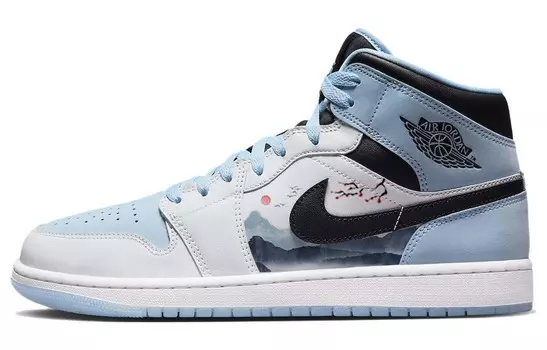 Jordan Air Jordan 1 винтажные баскетбольные кроссовки мужские, Blue