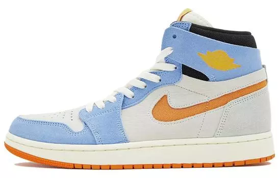 Jordan Air Jordan 1 винтажные баскетбольные кроссовки мужские, Beige/Blue