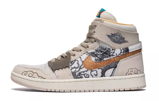 Jordan Air Jordan 1 винтажные баскетбольные кроссовки мужские, Off-white