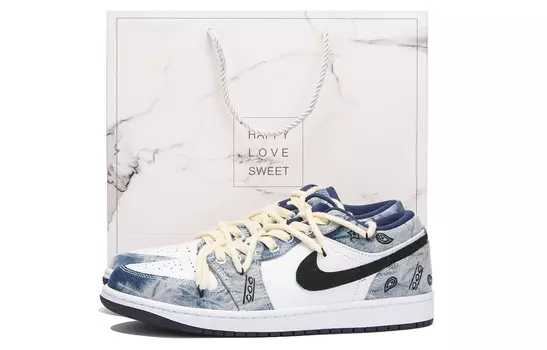 Jordan Air Jordan 1 винтажные баскетбольные кроссовки мужские, Sky Blue