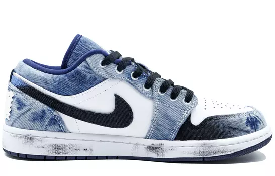 Jordan Air Jordan 1 винтажные баскетбольные кроссовки мужские, Wash tannins