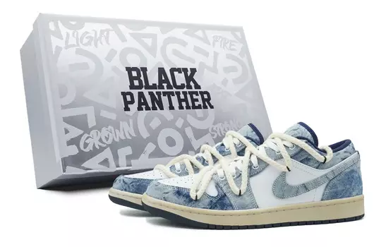 Jordan Air Jordan 1 винтажные баскетбольные кроссовки мужские, Blue