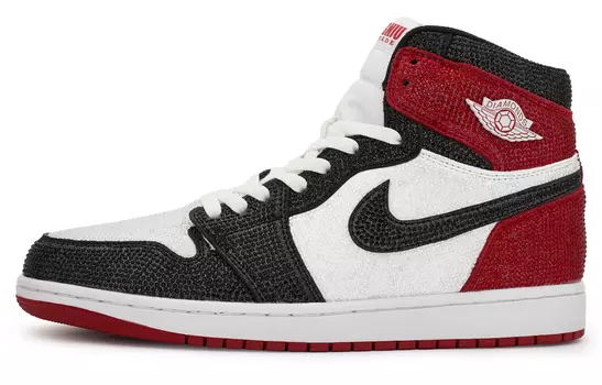Jordan Air Jordan 1 винтажные баскетбольные кроссовки мужские, Dark Team Red/Summit White/White/Black