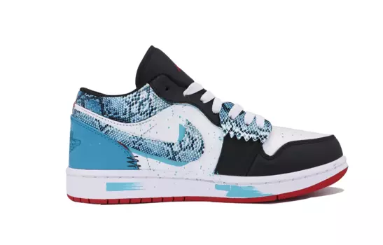 Jordan Air Jordan 1 винтажные баскетбольные кроссовки мужские, Dragons and pearls