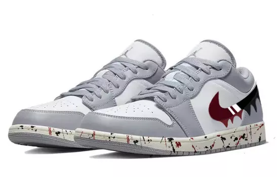 Jordan Air Jordan 1 винтажные баскетбольные кроссовки мужские, Gray