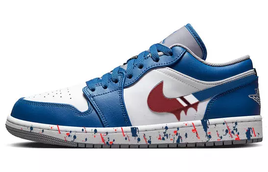 Jordan Air Jordan 1 винтажные баскетбольные кроссовки мужские, Blue