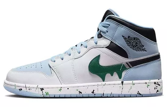 Jordan Air Jordan 1 винтажные баскетбольные кроссовки мужские, blue