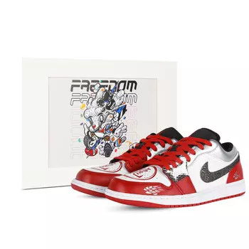 Jordan Air Jordan 1 винтажные баскетбольные кроссовки женские, Red