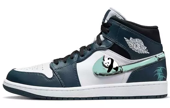 Jordan Air Jordan 1 винтажные баскетбольные кроссовки женские, Blue