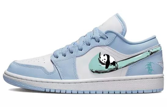Jordan Air Jordan 1 винтажные баскетбольные кроссовки женские, Blue