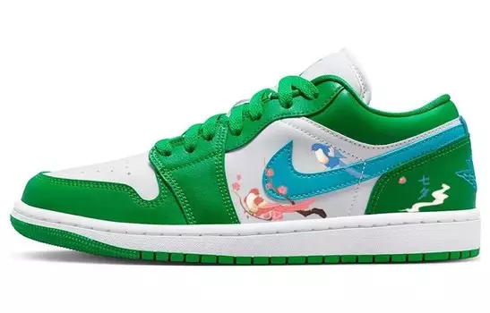 Jordan Air Jordan 1 винтажные баскетбольные кроссовки женские, Blue