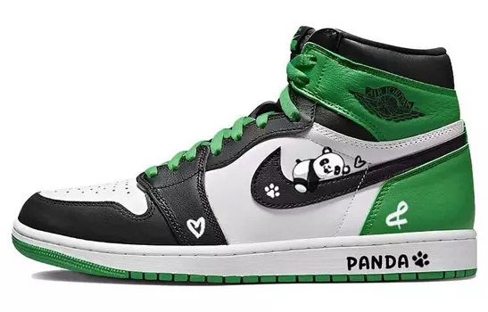 Jordan Air Jordan 1 винтажные баскетбольные кроссовки женские, Green