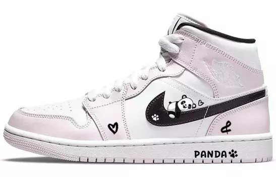 Jordan Air Jordan 1 винтажные баскетбольные кроссовки женские, Pink