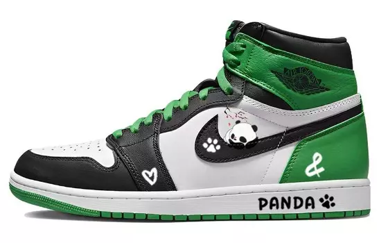 Jordan Air Jordan 1 винтажные баскетбольные кроссовки женские, Green
