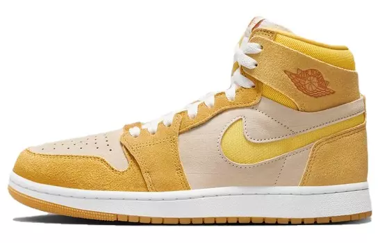 Jordan Air Jordan 1 винтажные баскетбольные кроссовки женские, Beige